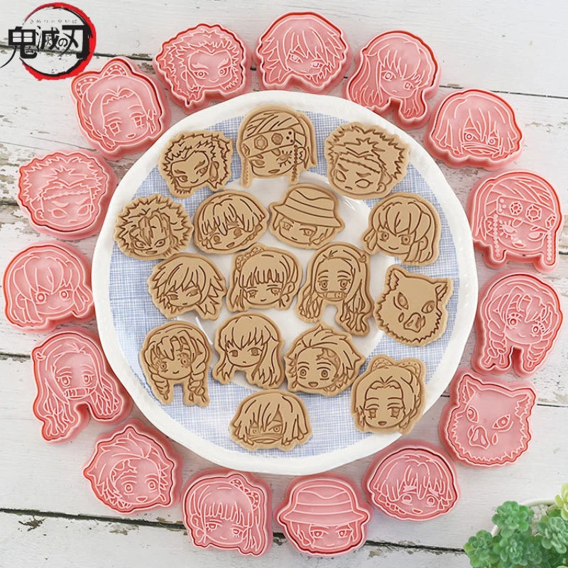 Kitchen Gadgets In Japan - Demon Slayer Cake Cookie Cutter Set