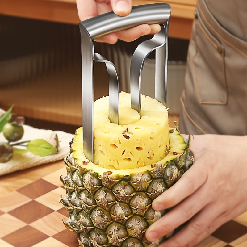 Kitchen Gadgets For Cooking - Pineapple Peeler Pineapple Corer Slicer Stainless
