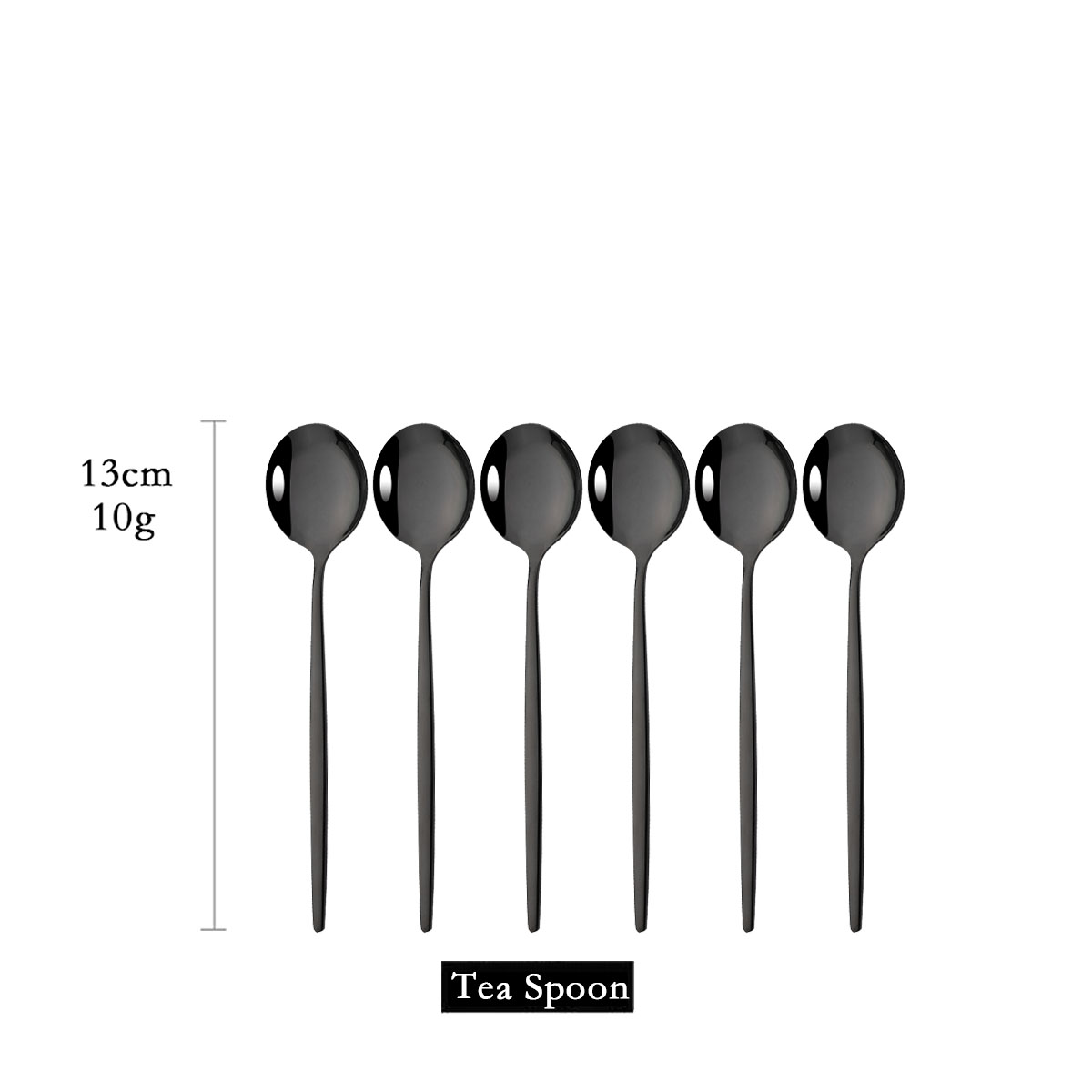 Kitchen Gadgets Gold - 6Pcs Tea Coffee Stir Mini Spoons
