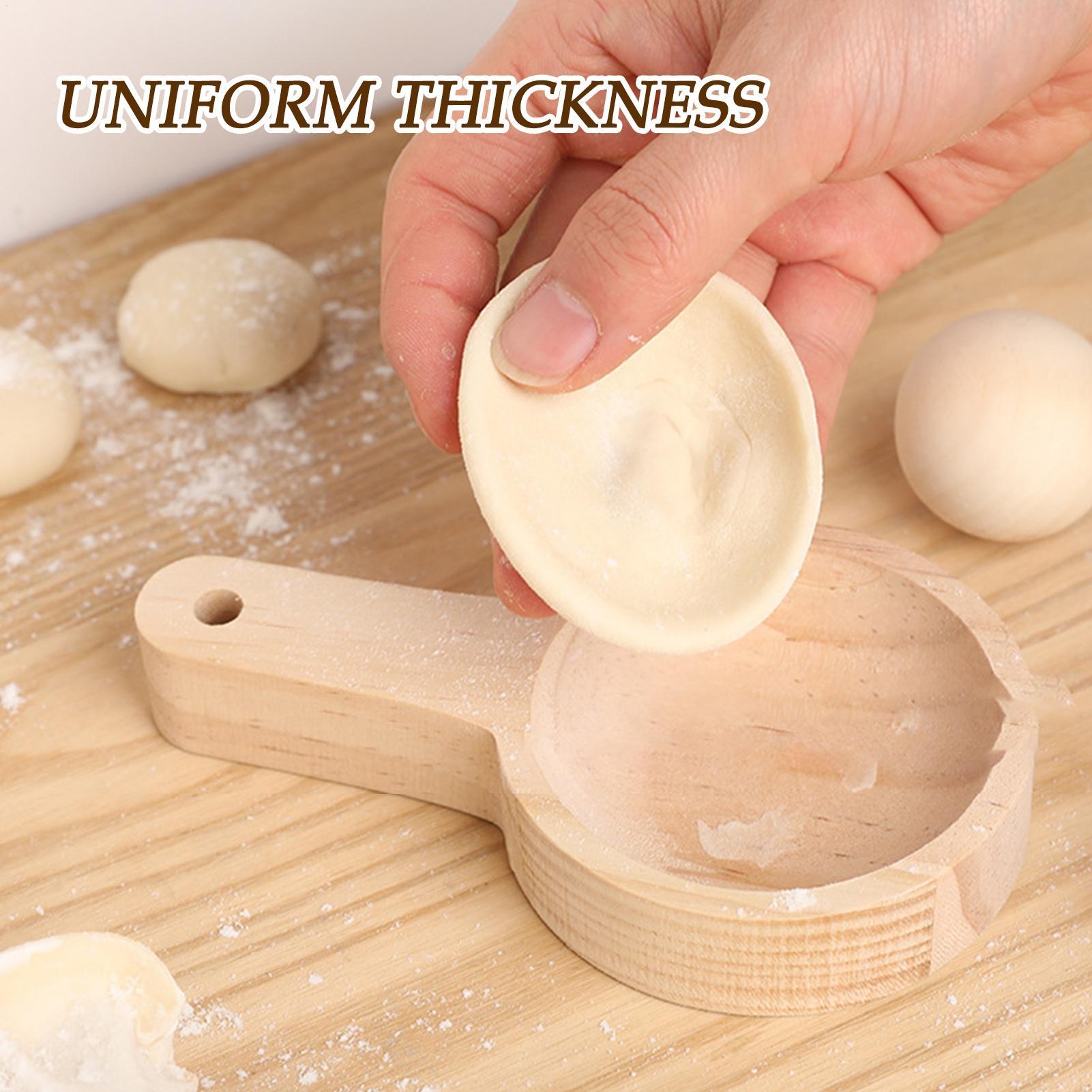 Kitchen Gadgets For Cooking - Round Handheld Dumpling Skin Maker Dumpling