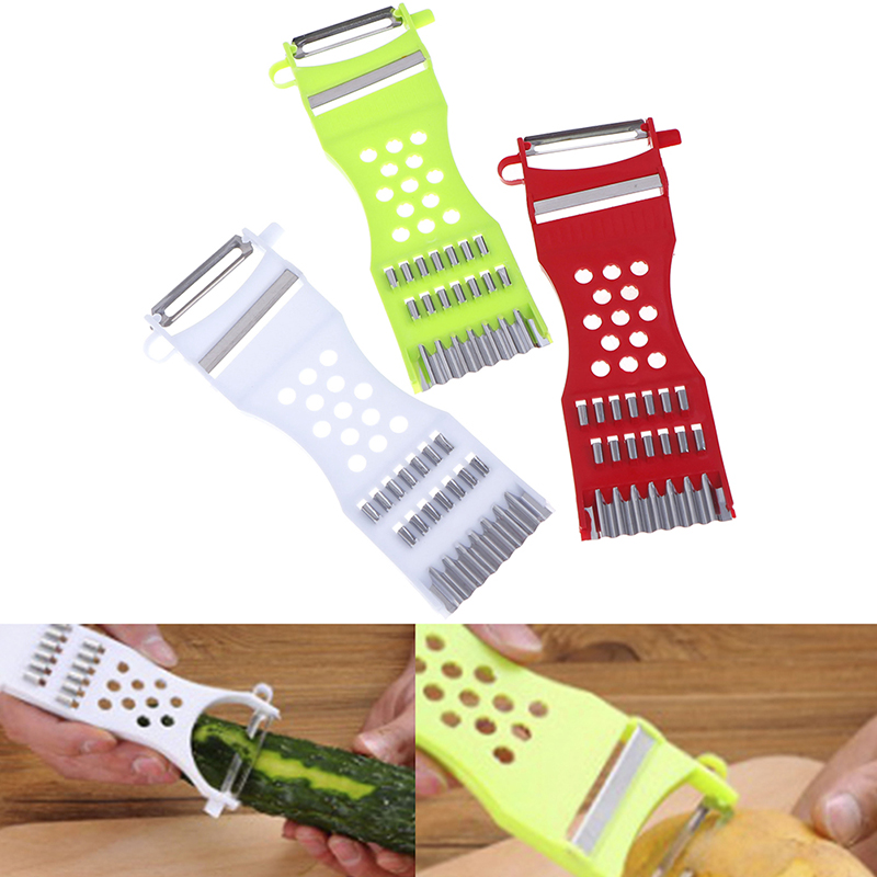 Kitchen Tools Gadgets Vegetable Fruit Peeler Parer Julienne Cutter Multifunction - 1Pc Multifunction Kitchen Gadgets Vegetable Fruit
