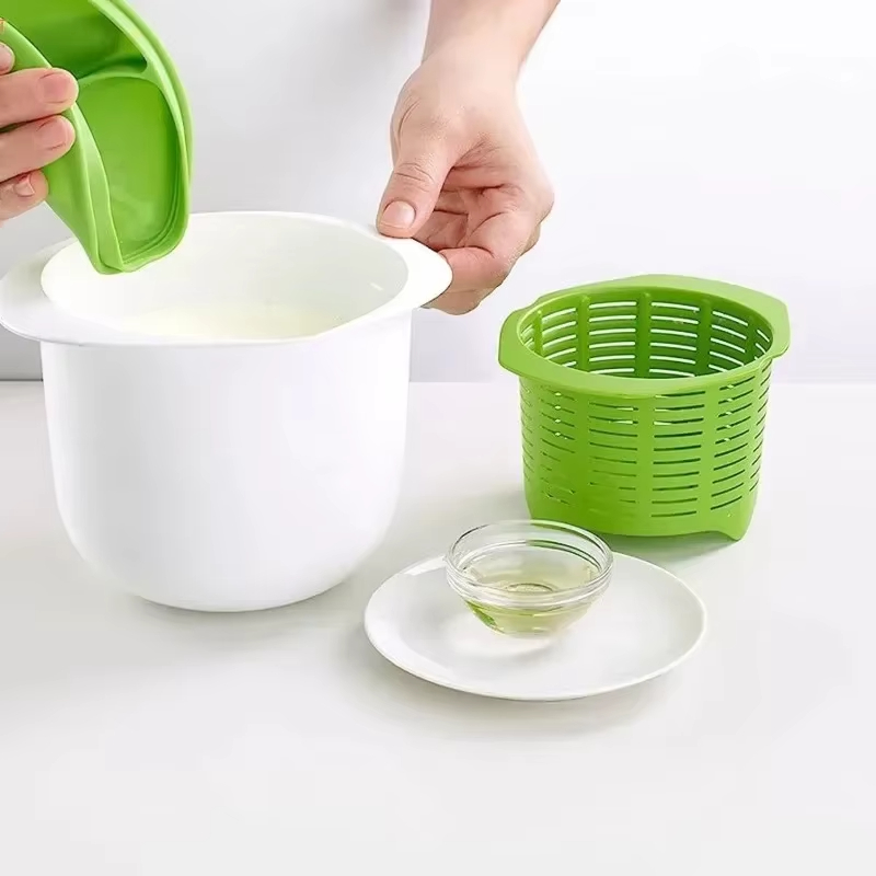 Kitchen Gadgets Recipes - Microwave Oven Silicone Cheese Maker DIY