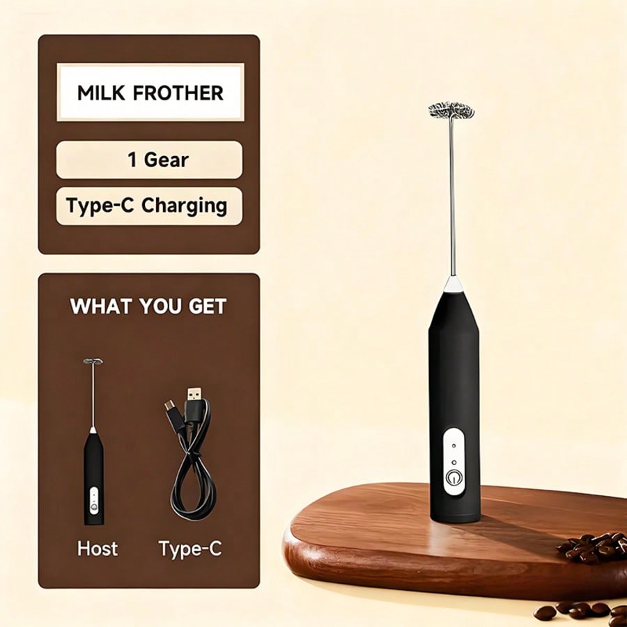 Kitchen Gadgets For Cooking - 1-Pack Handheld Electric Mixer, Egg Beater,