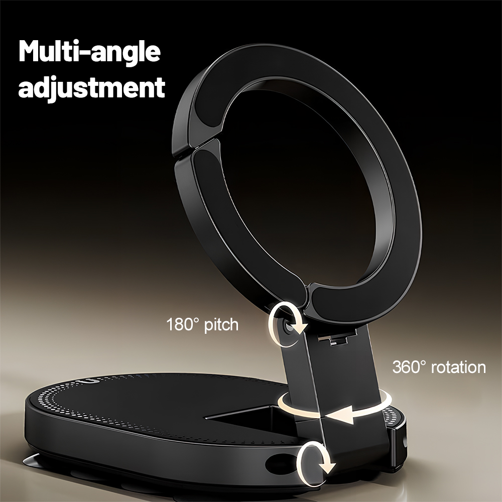 Kitchen Gadgets Recipes - 3‑In‑1 Suction Cup Magnetic Phone Holder