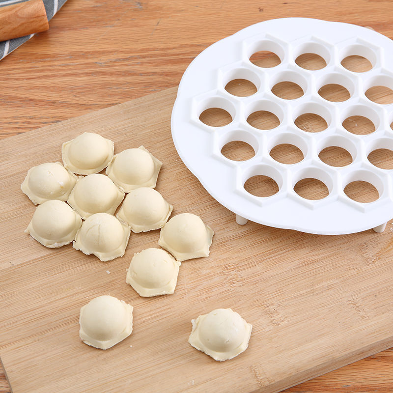 Kitchen Gadgets For Cooking - Dumpling Mold 19 Hole Maker Lazy
