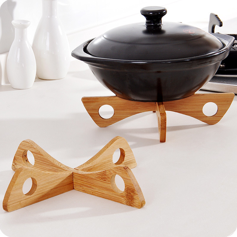 Kitchen Gadgets In Japan - Cross Tray Holder Wooden Removable Table
