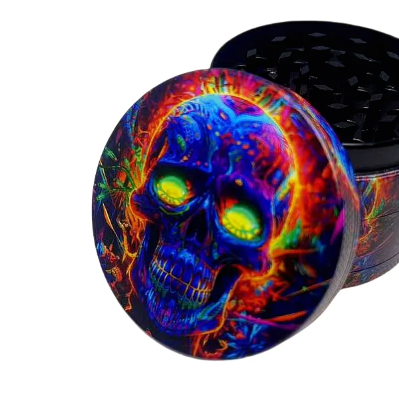 50mm Metal Skull Herb Grinder  - Kitchen Gadgets Gold 评论和价格