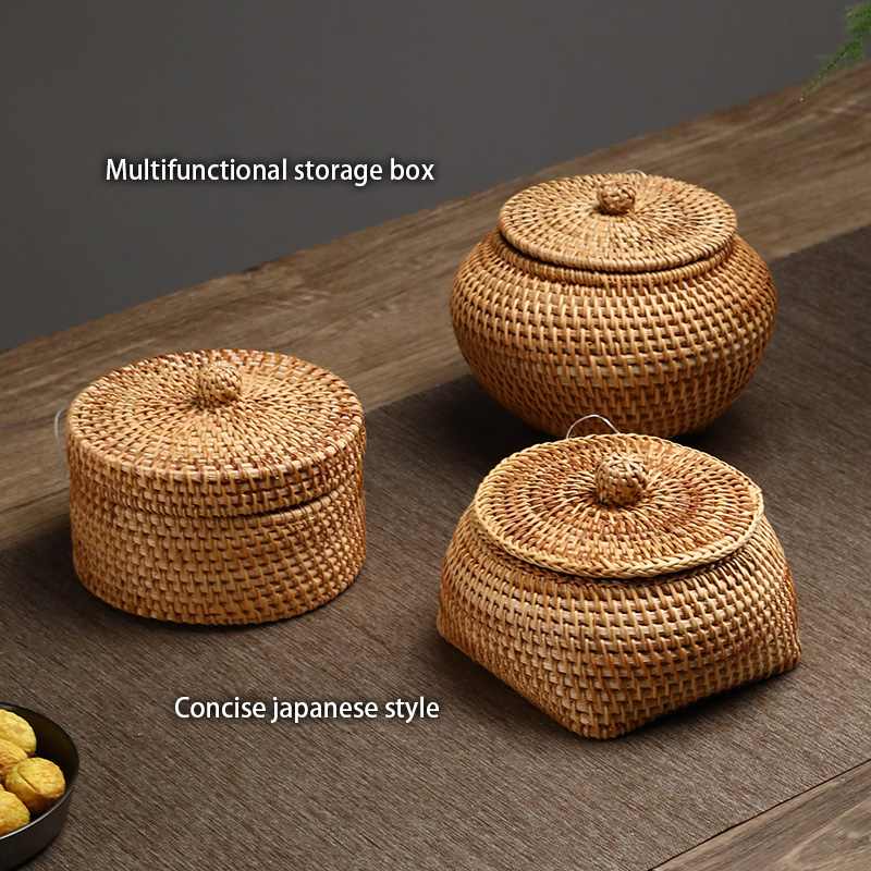 Handwoven Rattan Storage Box W - Kitchen Gadgets In Japan 评论和价格