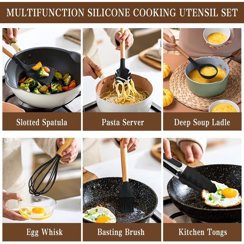 Kitchen Utensils Set - 34PCS S - Kitchen Gadgets For Cooking 评论和价格