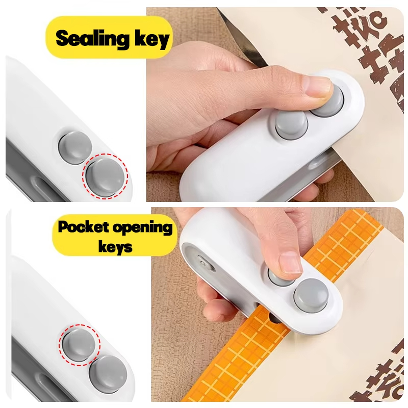 Mini Handheld Plastic Bag Seal - Kitchen Gadgets Built In 评论和价格