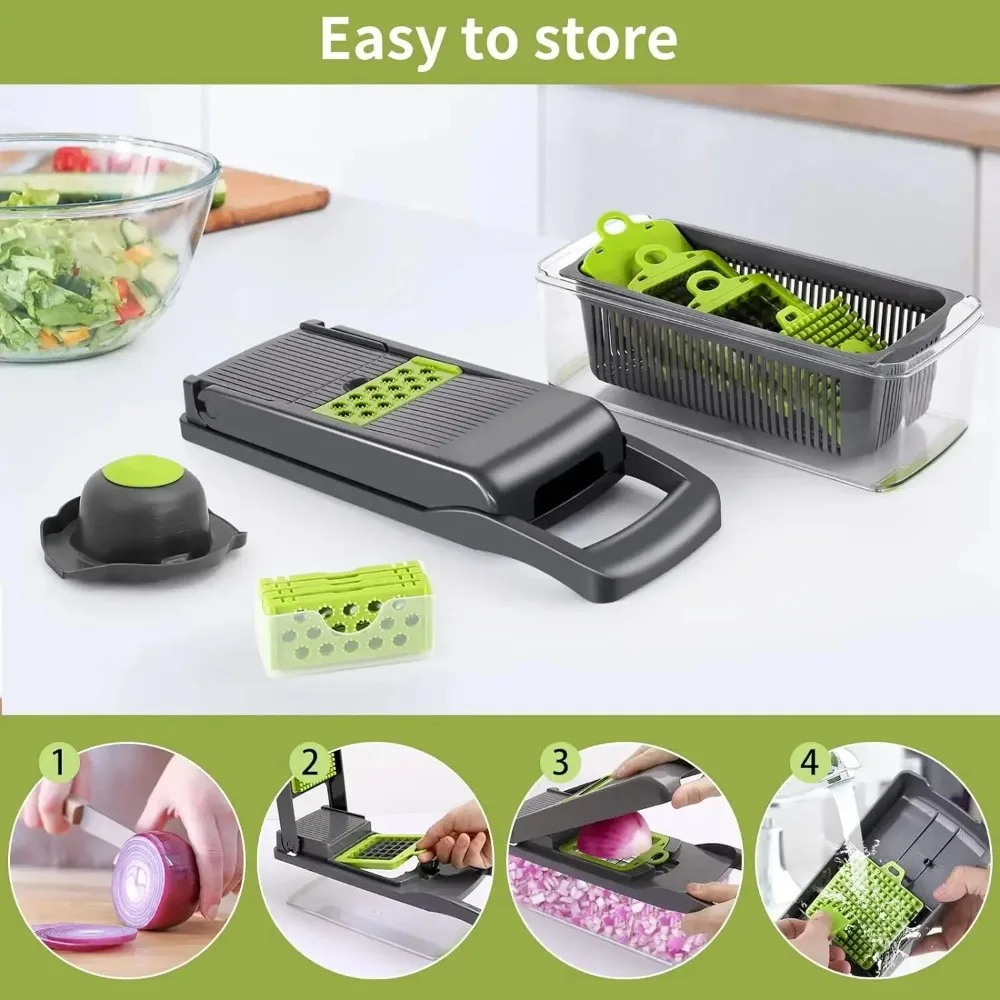 Multifunctional Vegetable Chop - Korean Kitchen Gadgets 评论和价格