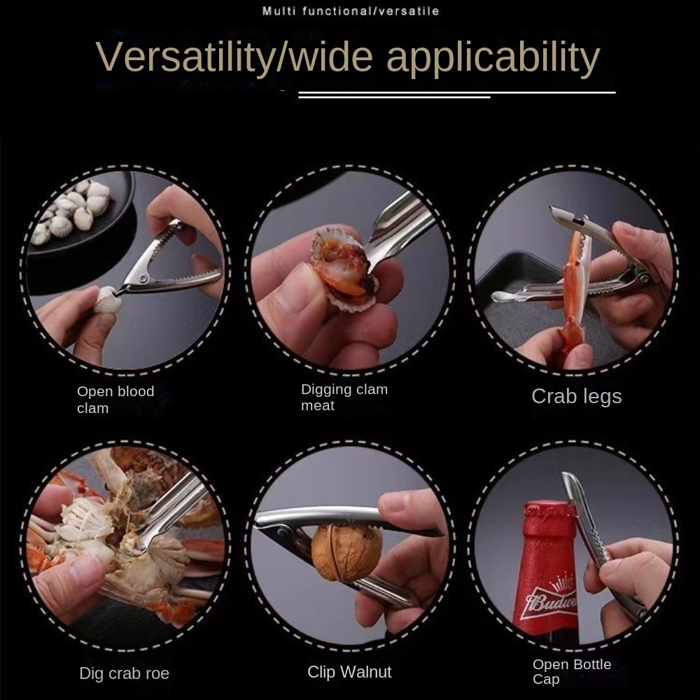 New Creative Oyster Opening Cl - Kitchen Gadgets New Products 评论和价格