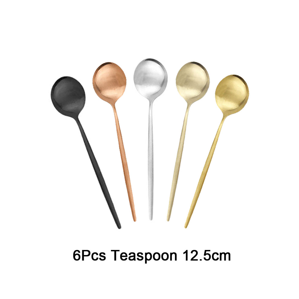 6Pcs Tea Coffee Stir Mini Spoo - Kitchen Gadgets Gold 评论和价格