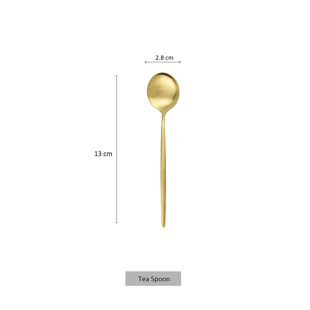 6Pcs Tea Coffee Stir Mini Spoo - Kitchen Gadgets Gold 评论和价格