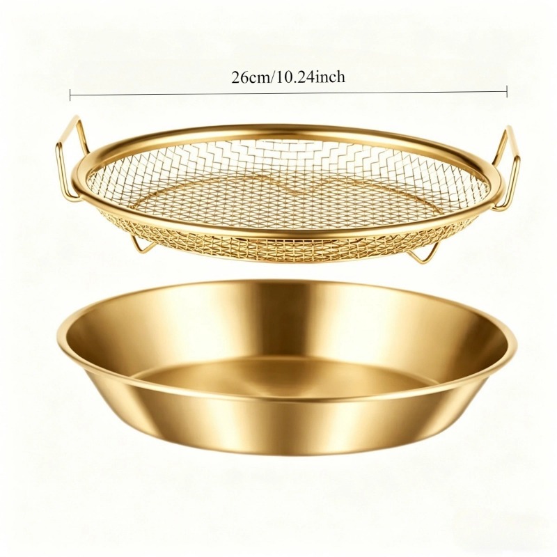 Gold Heavy Duty Deep Fryer Rac - Kitchen Gadgets Gold 评论和价格