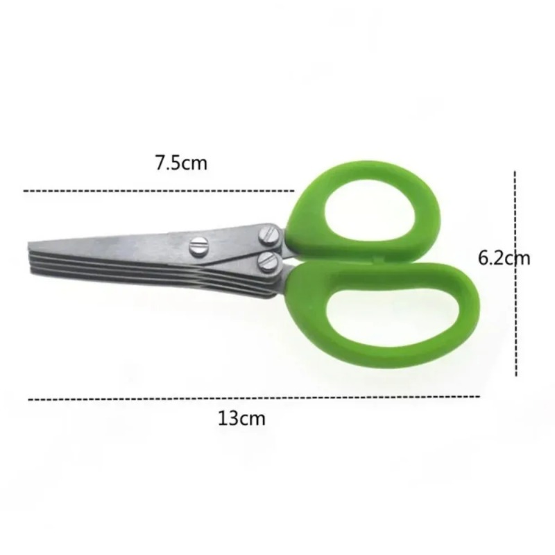 Time Saving Herb Scissors 5 Bl - Herb Scissors 5 Blade 评论和价格