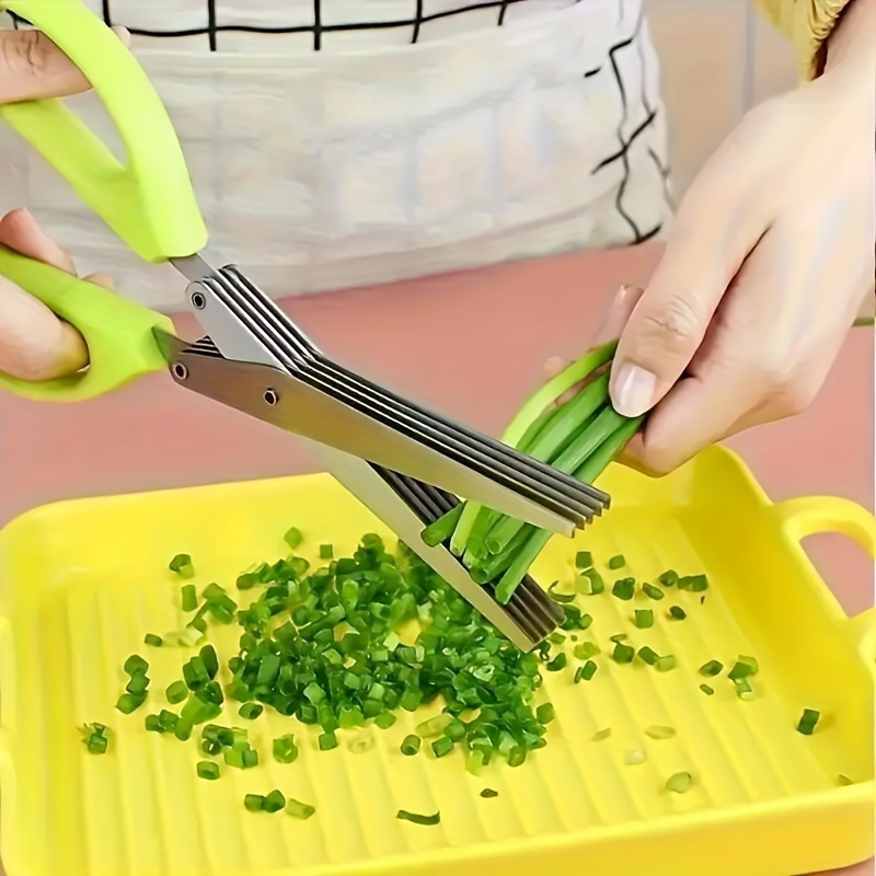 5-Blade Shredding Scissors, Mu - Herb Scissors 5 Blade 评论和价格