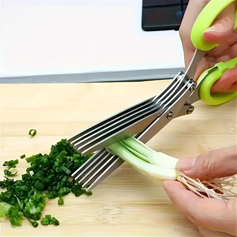 5-Blade Shredding Scissors, Mu - Herb Scissors 5 Blade 评论和价格