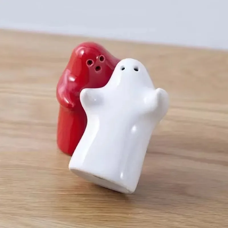 Ceramic Ghost Funny Mini Peppe - Korean Kitchen Gadgets 评论和价格