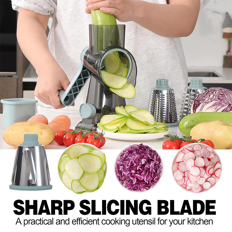 LMETJMA 3 in 1 Rotary Cheese G - Korean Kitchen Gadgets 评论和价格