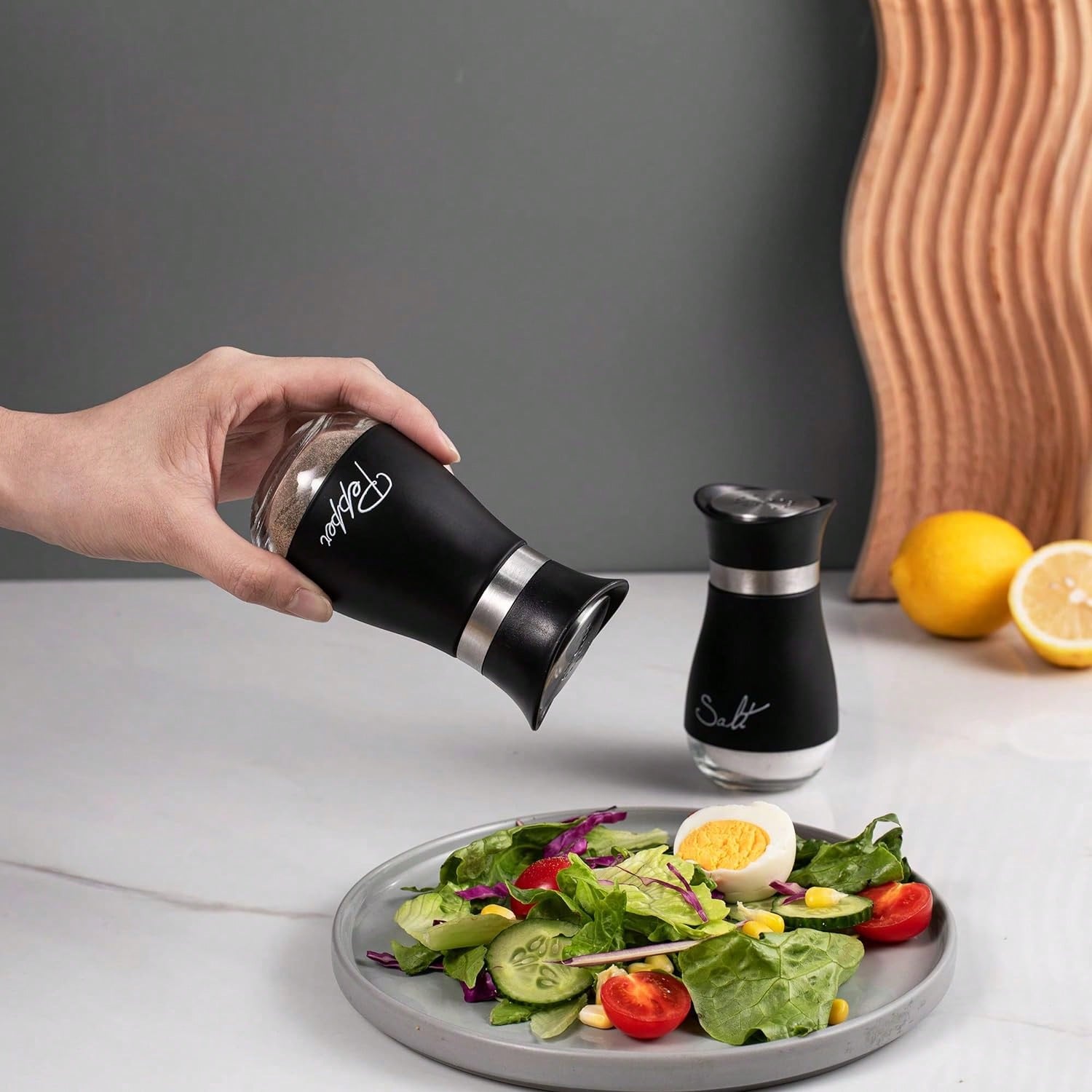 2pcs Seasoning Shaker Glass Bo - Korean Kitchen Gadgets 评论和价格