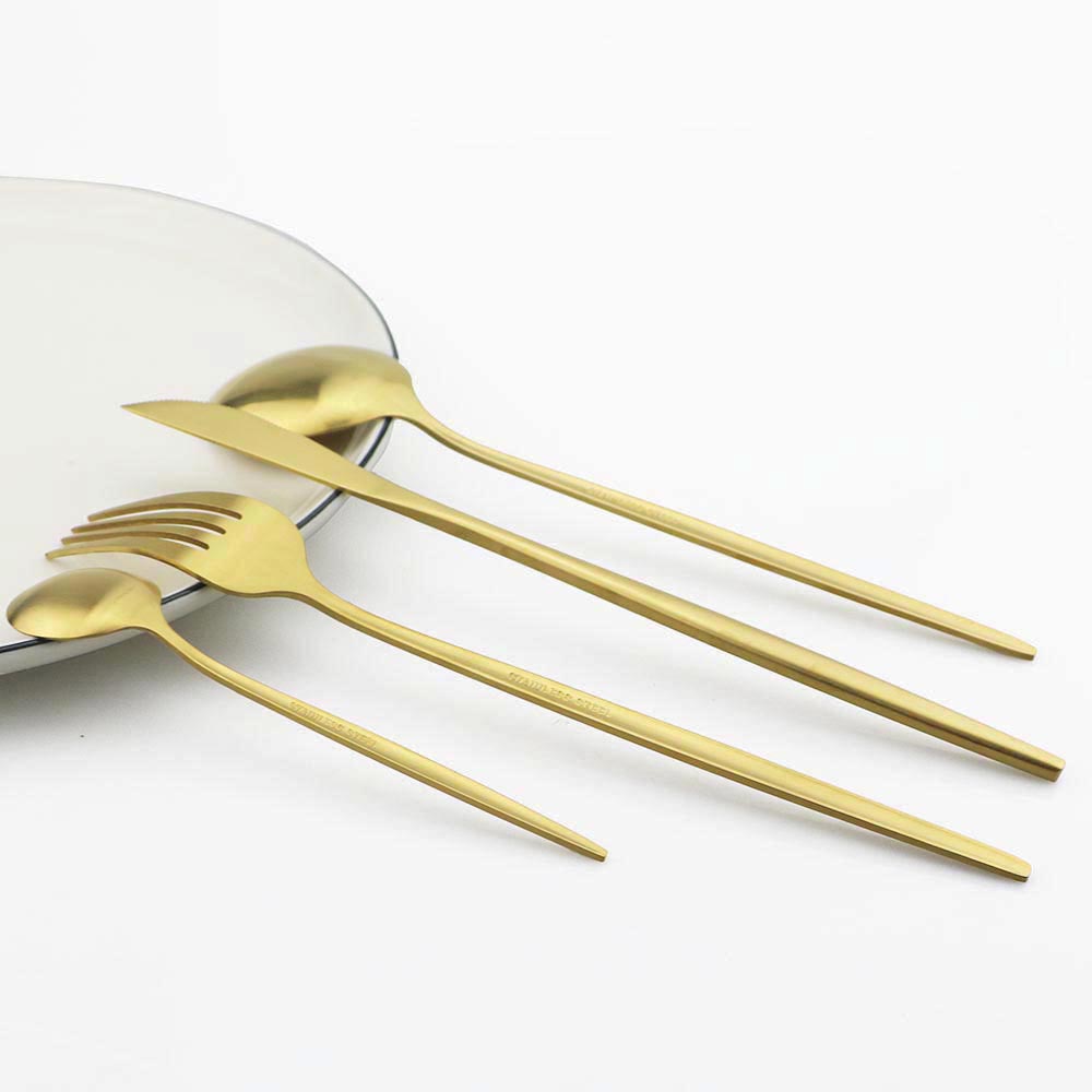 6Pcs Matte Stainless Steel Tea - Kitchen Gadgets Gold 评论和价格
