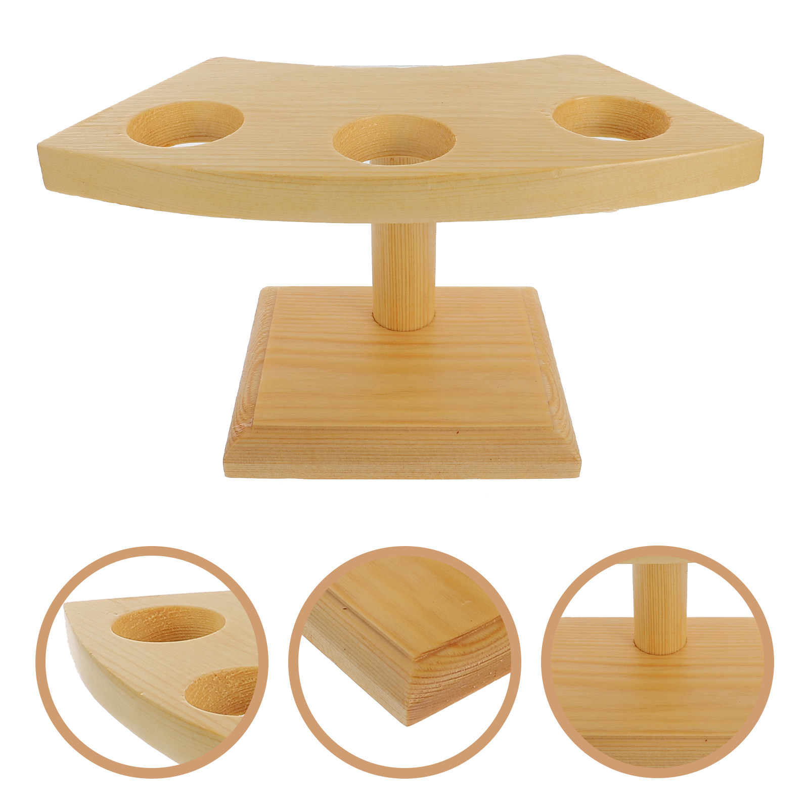 Wooden Ice Cream Cone Holder S - Kitchen Gadgets Gold 评论和价格