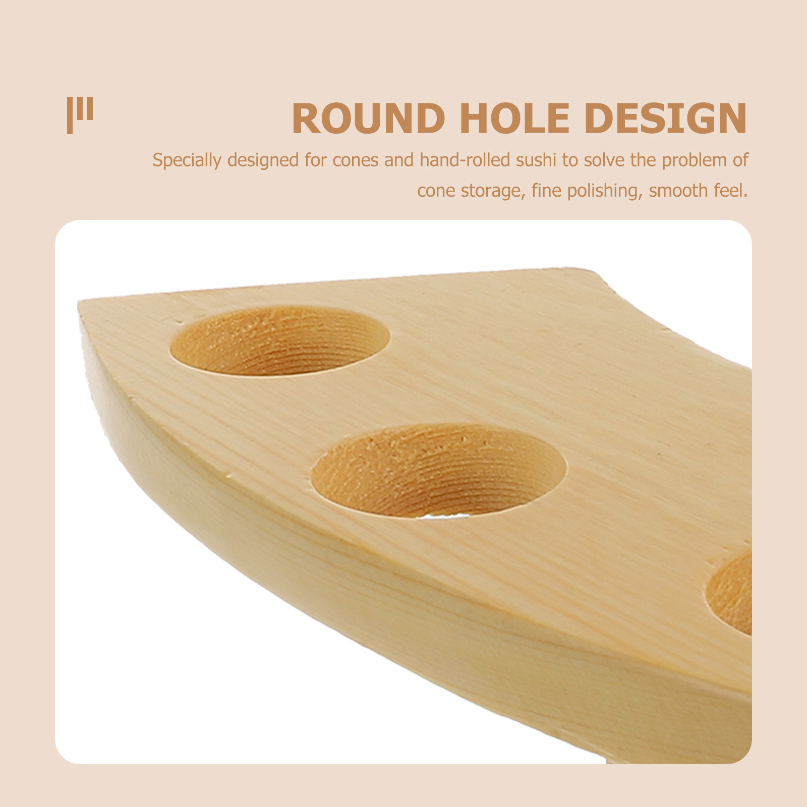 Wooden Ice Cream Cone Holder S - Kitchen Gadgets Gold 评论和价格