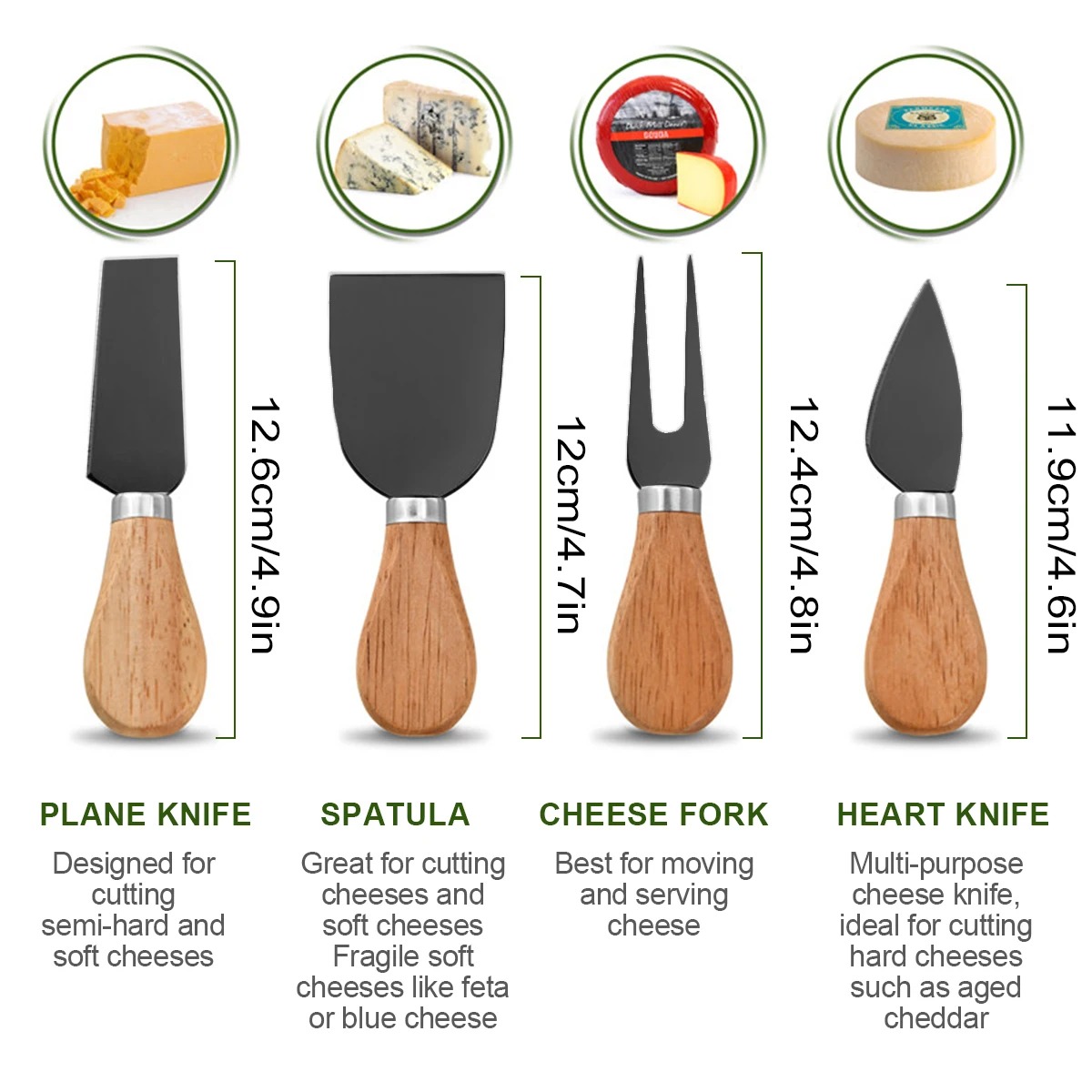 Cheese Knives Set for Charcute - Kitchen Gadgets In Japan 评论和价格