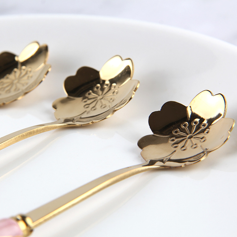 Tableware Coffee Stirring Spoo - Kitchen Gadgets Gold 评论和价格