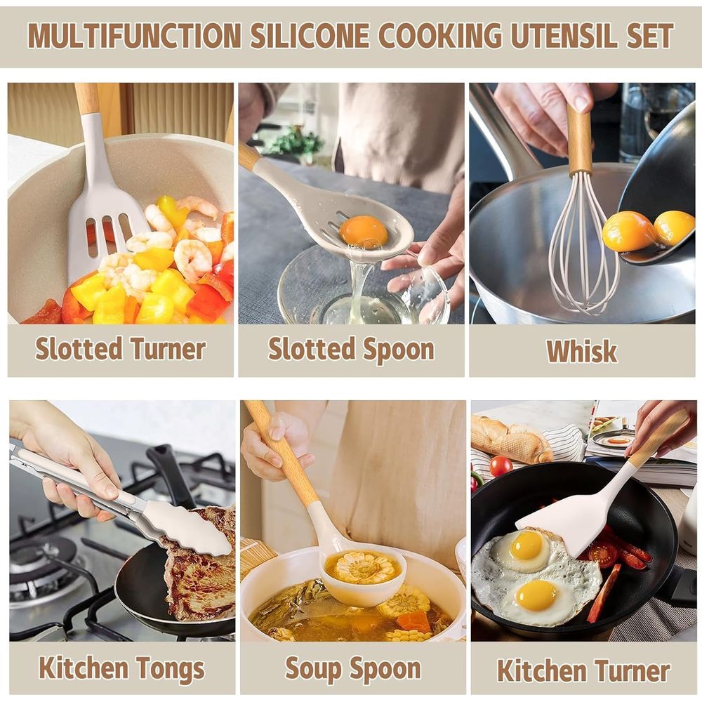 Grade Thickened Silicone Kitch - Kitchen Gadgets For Cooking 评论和价格