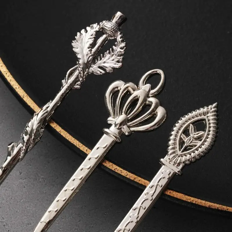 6pcs Vintage Spoons Fork Royal - Kitchen Gadgets Gold 评论和价格