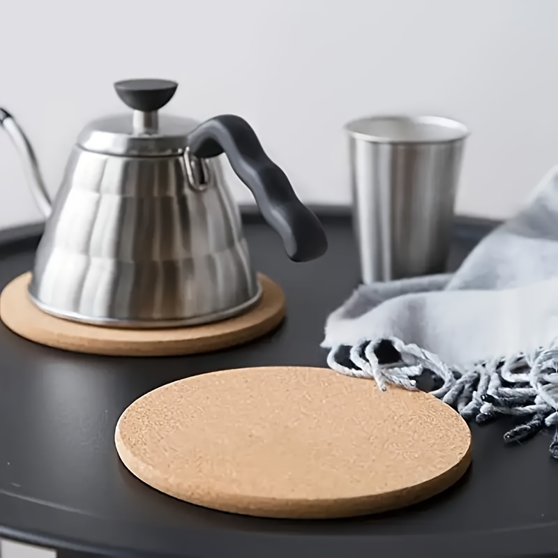 4Pcs Cork Pot Mat Heat Resista - Kitchen Gadgets In Japan 评论和价格
