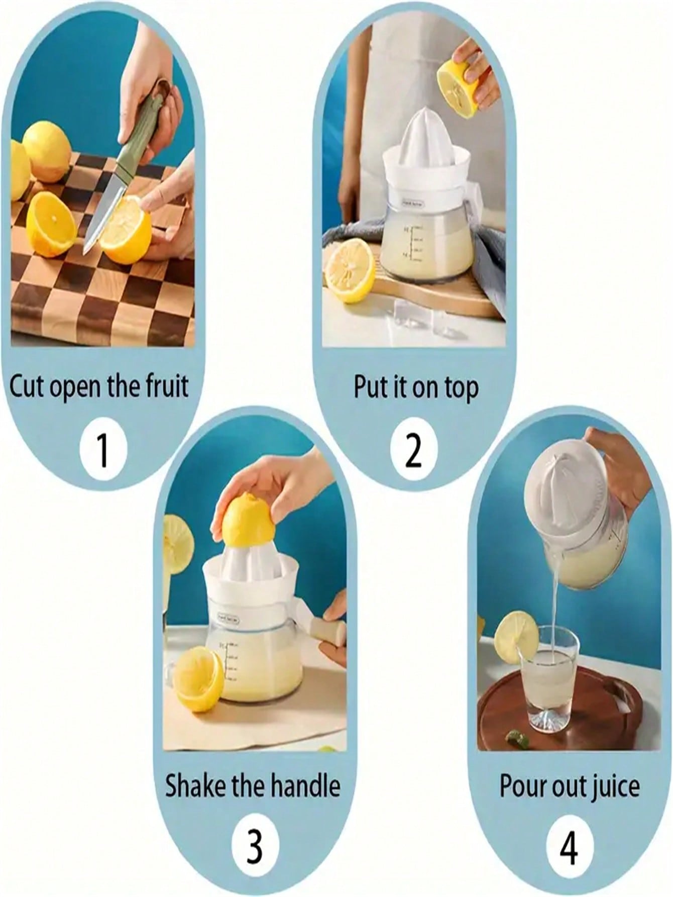 1Pc Multifunctional Manual Jui - Kitchen Gadgets Built In 评论和价格