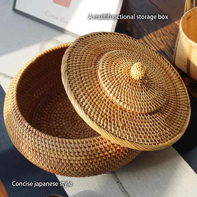 Handwoven Rattan Storage Box W - Kitchen Gadgets In Japan 评论和价格