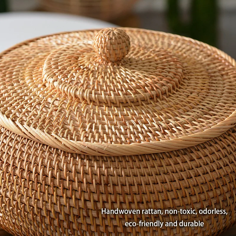 Handwoven Rattan Storage Box W - Kitchen Gadgets In Japan 评论和价格