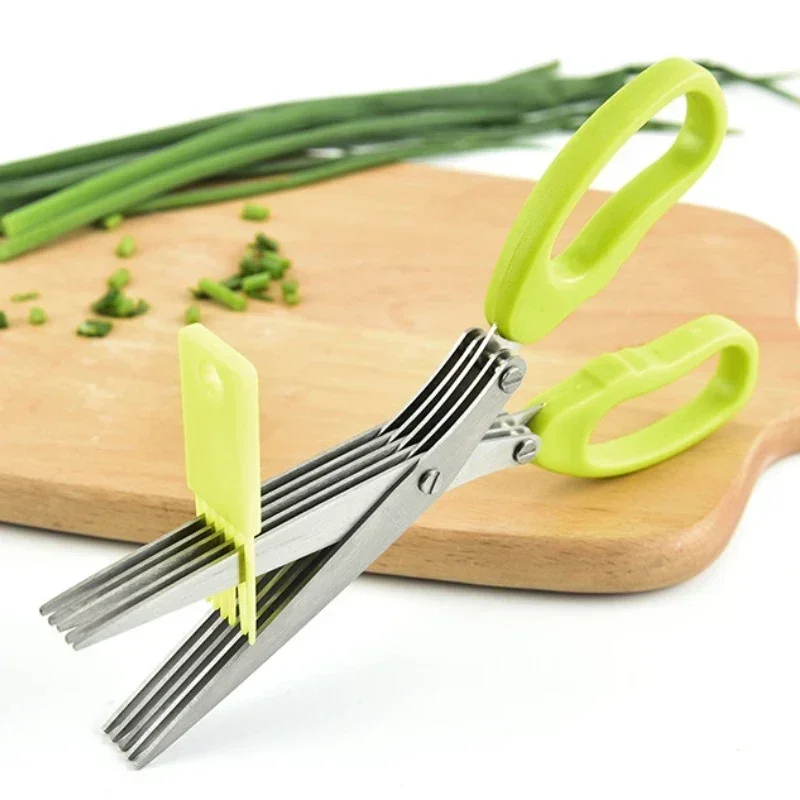 Kitchen Scissors Multifunction - Herb Scissors 5 Blade 评论和价格