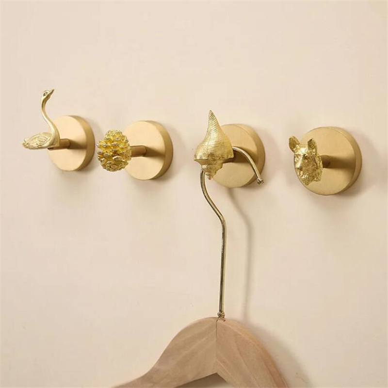 No Drilling Wall Mount Hook Br - Kitchen Gadgets Gold 评论和价格