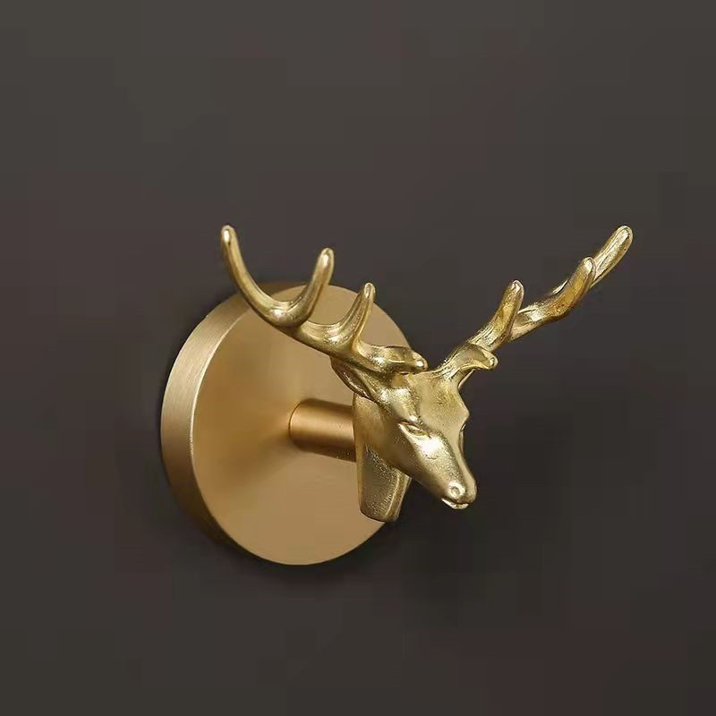 No Drilling Wall Mount Hook Br - Kitchen Gadgets Gold 评论和价格
