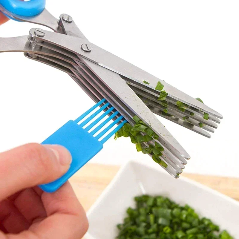 5 Blade Kitchen Scissors Scall - Herb Scissors 5 Blade 评论和价格